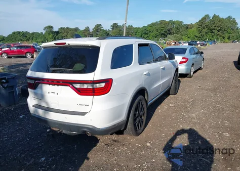 2016 Dodge Durango Limited from USA, damaged, VIN 1C4RDJDG3GC374636
